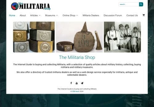Militaria Collectors Network - The Internet Guide to buying and collecting Militaria.